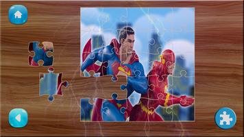 Jigsaw Super heroes Game puzzle news capture d'écran 3