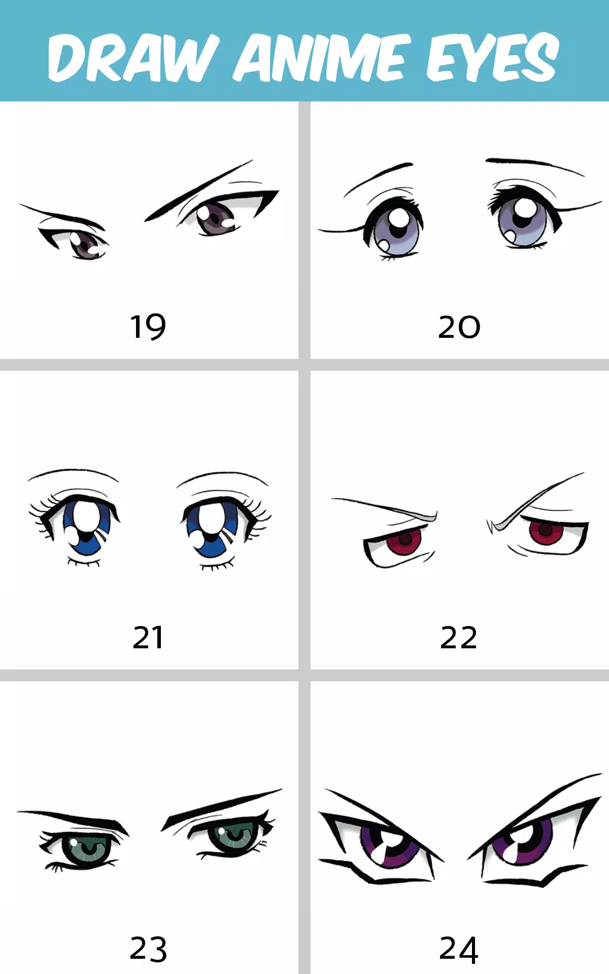 Tải xuống APK How to Draw Anime Eyes cho Android Tải xuống APK How to Draw Anime Eyes cho Android