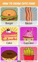 How to Draw Cute Food Affiche