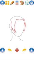 How to Draw Hair Styles capture d'écran 1