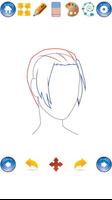 How to Draw Hair Styles تصوير الشاشة 2