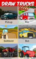 How to Draw Trucks Affiche