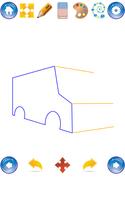 برنامه‌نما How to Draw Trucks عکس از صفحه