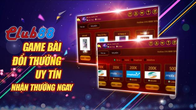 Club88 - Danh Bai Doi Thuong screenshot 2