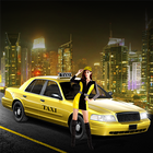 City Tourist Taxi Car Parking icône
