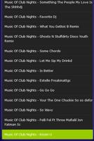 Club Night Top Hits Music Mp3 capture d'écran 1