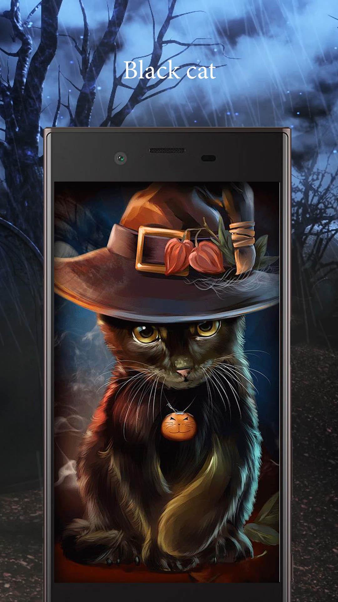 Black cat live wallpaper APK for Android Download