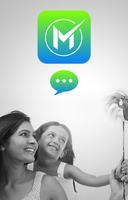 MNCL Messenger الملصق