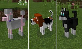 Mod Dog Friend Craft for MCPE Poster