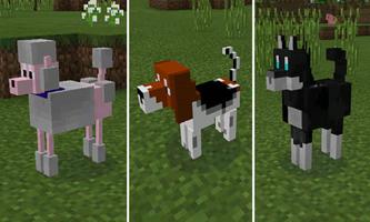 Mod Dog Friend Craft for MCPE poster