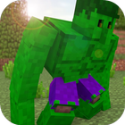 Mos Green Super Hero for MCPE icône