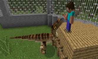 Mod Raptor Tamer Craft for MCPE 스크린샷 1