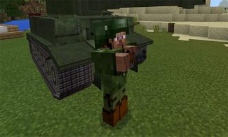 Mod Tank Of War for MCPE screenshot 2