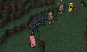 Mod Zomibe Apocalypse Craft imagem de tela 1