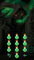 Green Toxic Skull Locker Theme اسکرین شاٹ 3