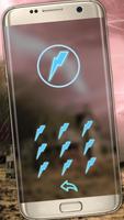 Thunder Lightning Locker Theme اسکرین شاٹ 2