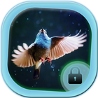 Sweet Blue Bird Locker Theme icône