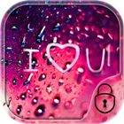 Love Rain Drop Locker Theme icône
