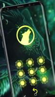 Green Wolf Locker Theme capture d'écran 1
