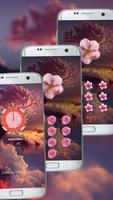 پوستر Cherry Blossom Locker Theme