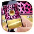 Pink Cheetah Diamond Locker Theme