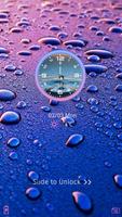 Water Dew Drop Locker Theme ภาพหน้าจอ 2