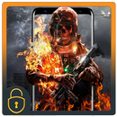 Devil on Fire Locker Theme APK