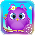 Cute Owl Locker Theme