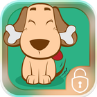 ikon Cute Puppy Locker Theme