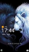 Majestic Lion CM Locker theme پوسٹر