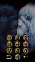 Majestic Lion CM Locker theme ภาพหน้าจอ 3