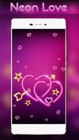 Neon Love Locker Theme imagem de tela 3