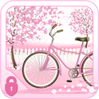 Sakura Pink  Bicycle Locker Theme icône