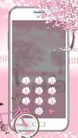 Sakura Pink  Bicycle Locker Theme скриншот 1