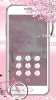 Sakura Pink  Bicycle Locker Theme скриншот 2
