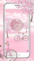Sakura Pink  Bicycle Locker Theme capture d'écran 3