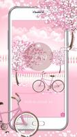 Sakura Pink  Bicycle Locker Theme скриншот 3