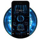 Neon Technology Halo Theme APK