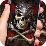 Pirate Captain Skull Lock Screen Desktop icon