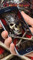 Pirate Captain Skull Lock Screen Desktop poster