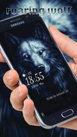 Evil wolf king lock screen desktop poster