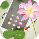 APK summer lotus locker theme