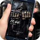 Death blood chain lock screen desktop APK