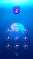 Jellyfish CM locker Theme ảnh chụp màn hình 1