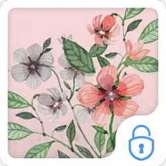 Vintage Flower CM Locker Theme