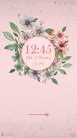 Vintage Flower CM Locker Theme poster