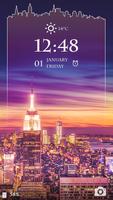 City light CM Locker Theme الملصق