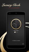 Luxury Clock CM Locker Theme poster