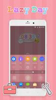 Lazy Day CM Locker Theme ภาพหน้าจอ 3