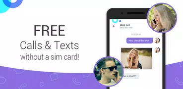 Text One: Text Free，2nd Phone Number，WiFi Calling